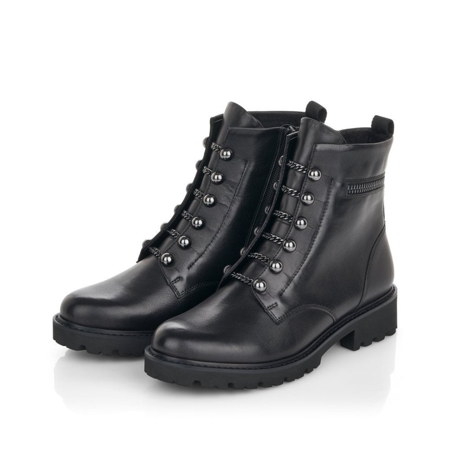 Rieker Remonte D8670 Women Boots Black