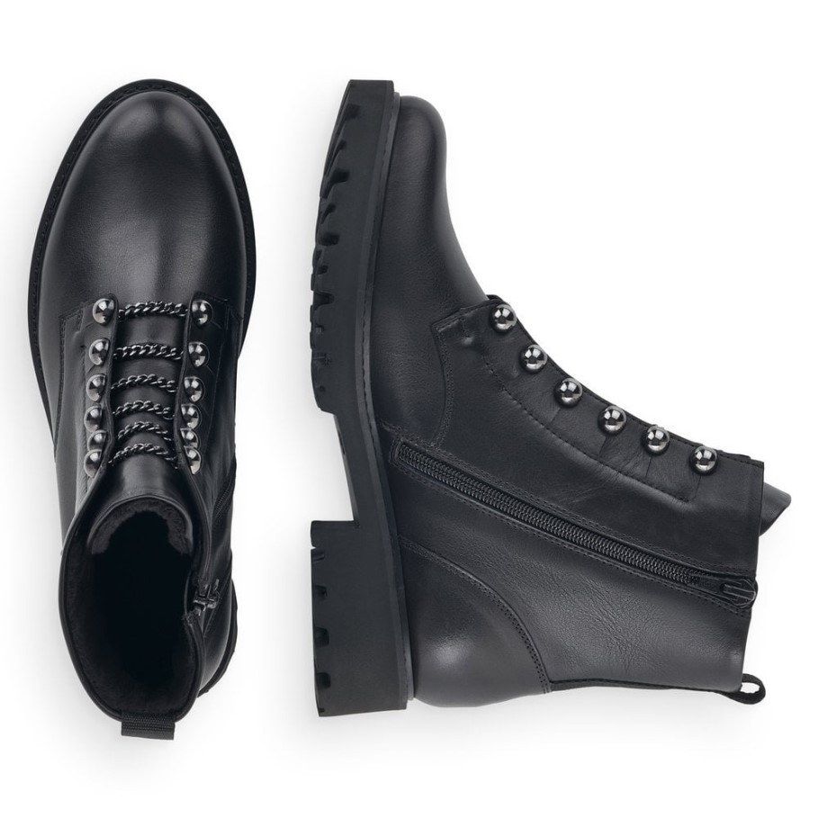 Rieker Remonte D8670 Women Boots Black
