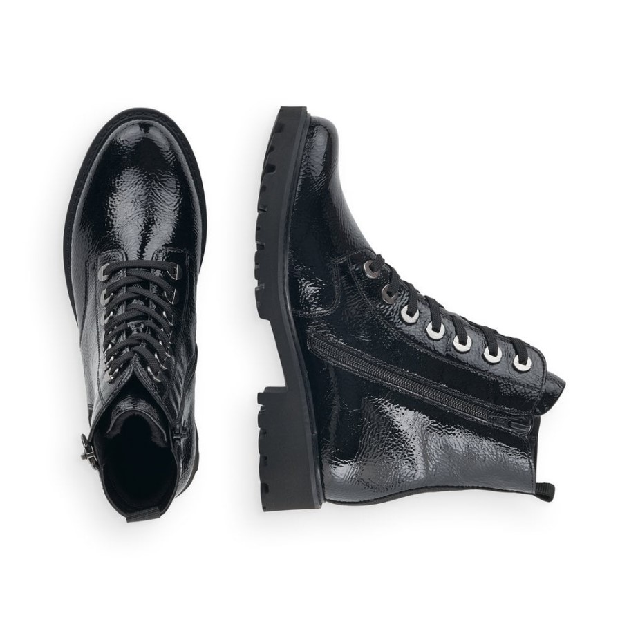 Rieker Remonte D8671 Women Boots Black