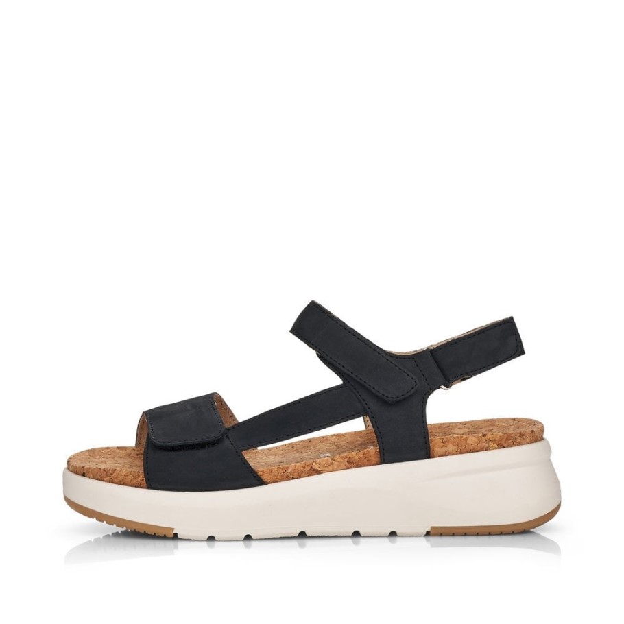 Rieker Remonte D9551 Women Sandals Blue