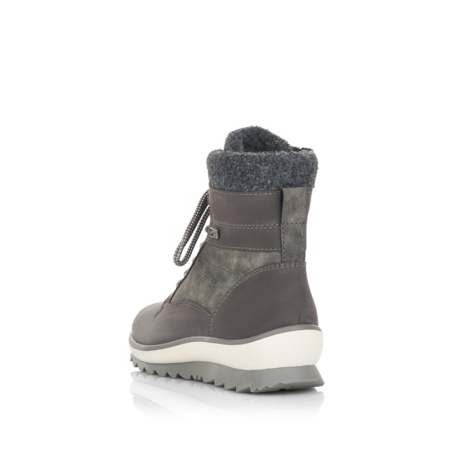 Rieker Remonte R8477 Women Boots Grey