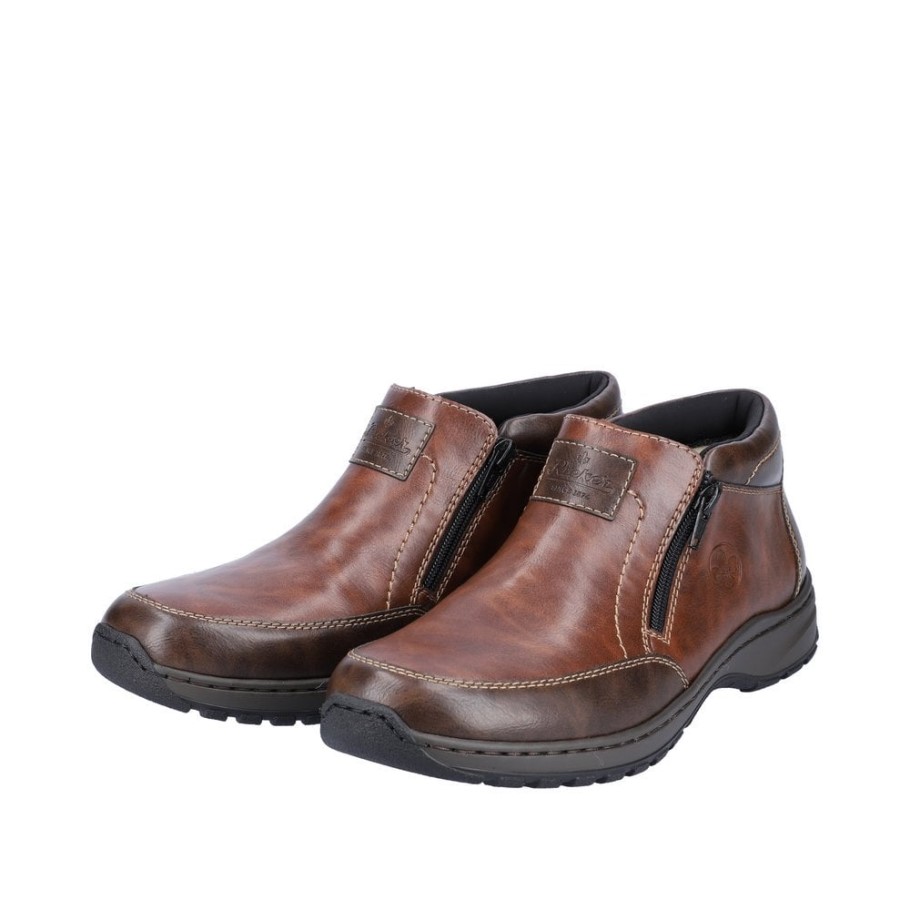 Rieker 03352 Men's Shoes Brown