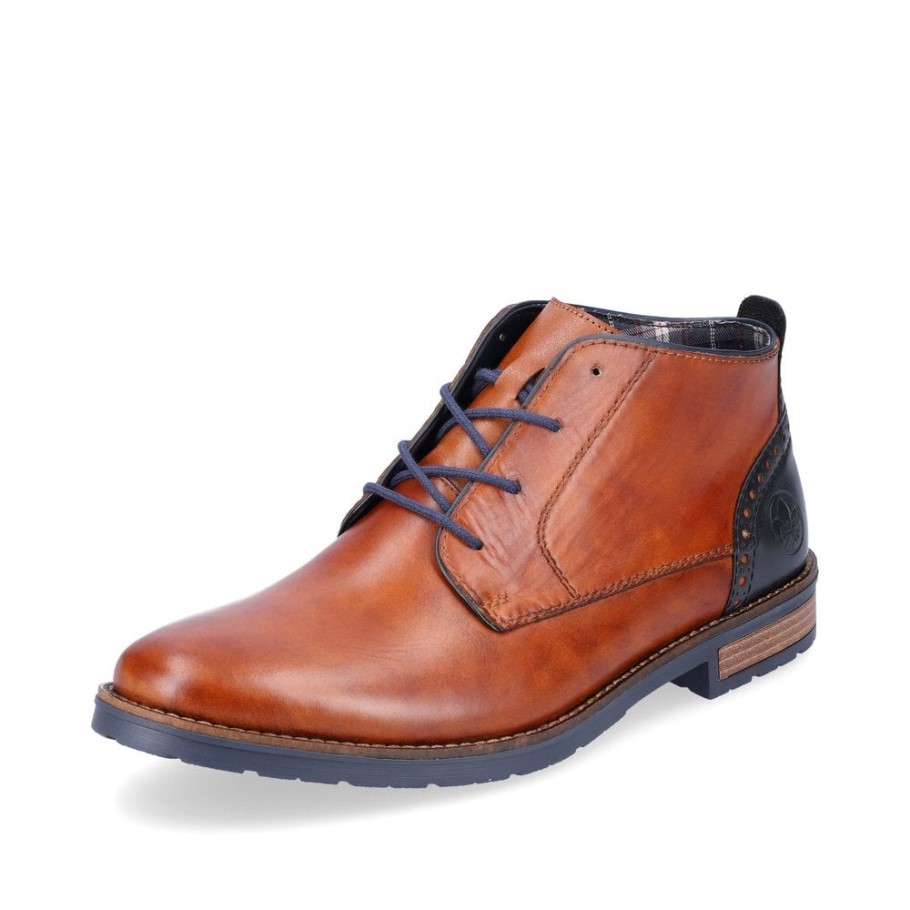 Rieker 14605 Men's Shoes Brown