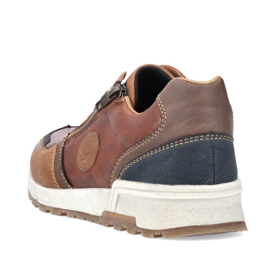 Rieker 15130 Men's Shoes Metallic