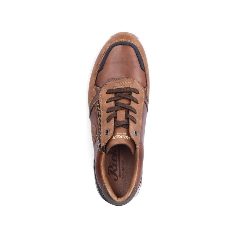 Rieker 15130 Men's Shoes Metallic