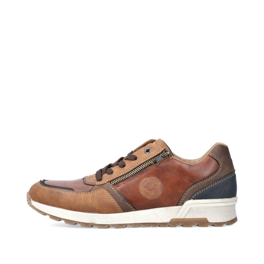 Rieker 15130 Men's Shoes Metallic