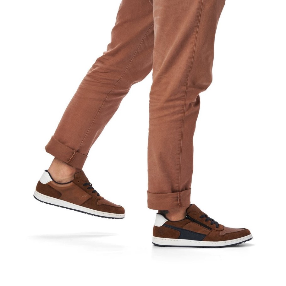 Rieker 18200 Men's Shoes Brown