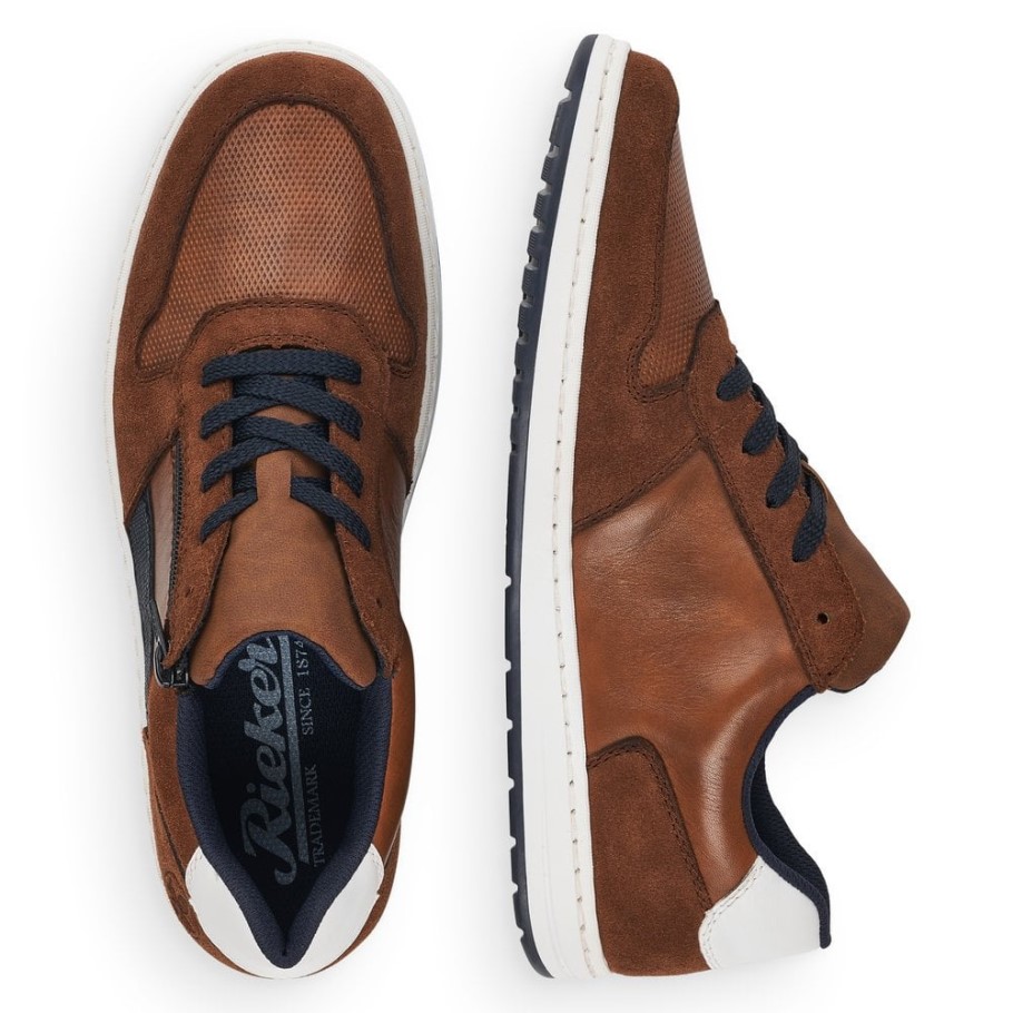 Rieker 18200 Men's Shoes Brown