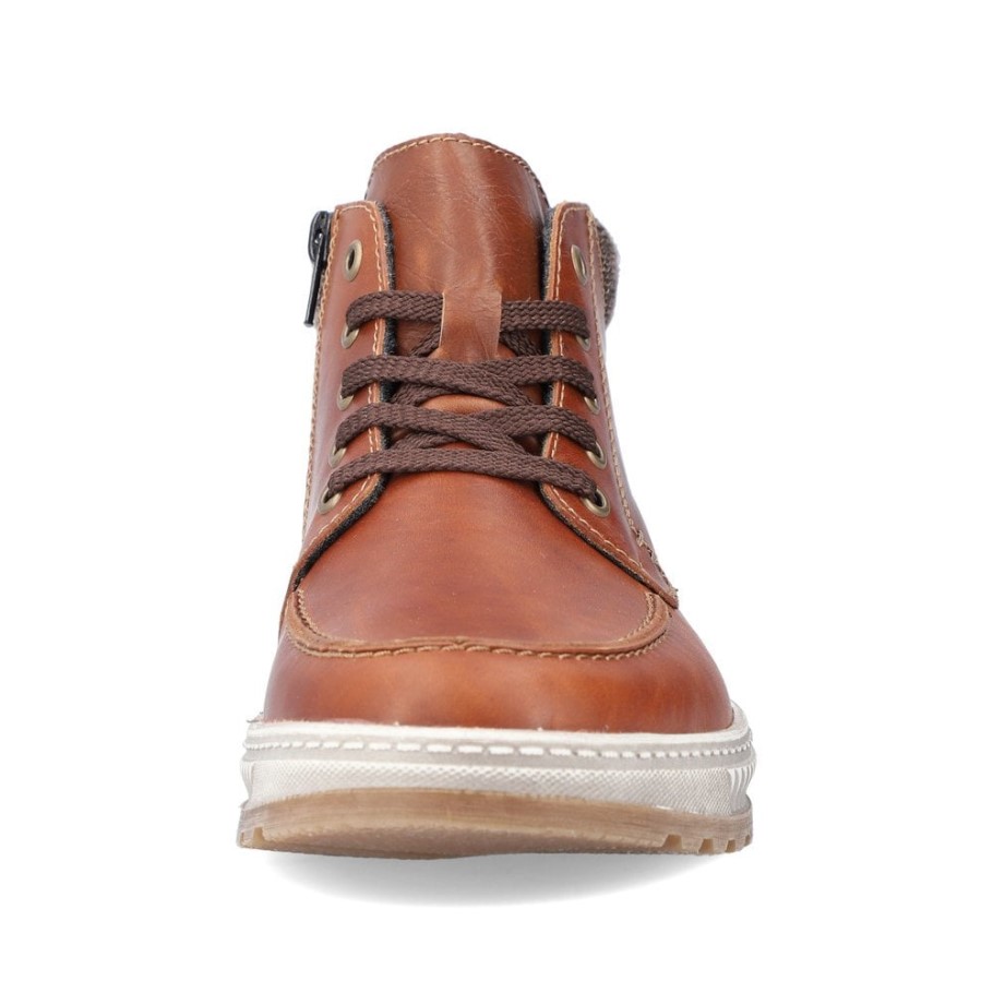 Rieker 37022 Men's Ankle Boots Brown
