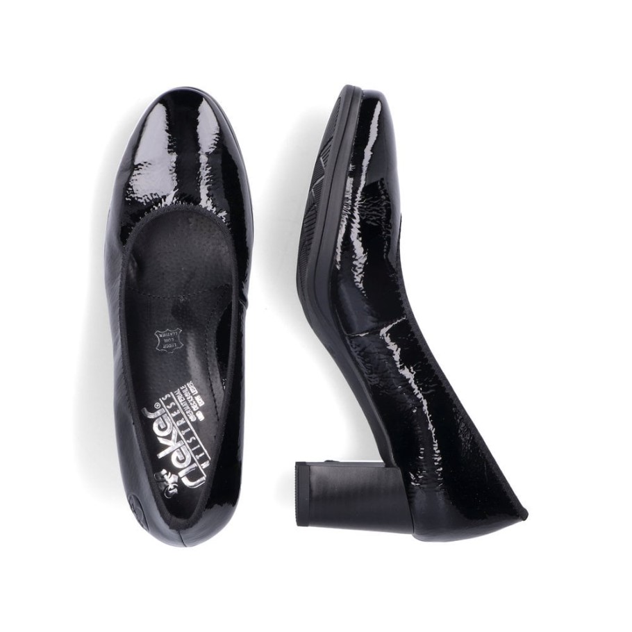 Rieker 49560 Women Shoes Black