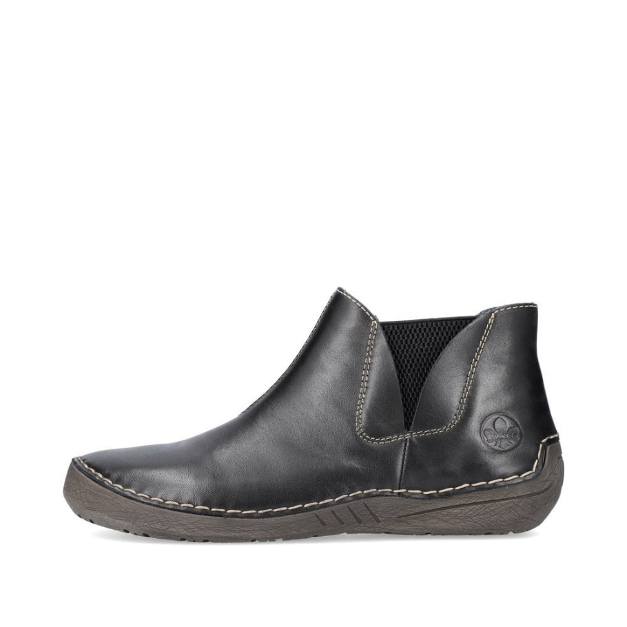 Rieker 52553 Women Boots Black