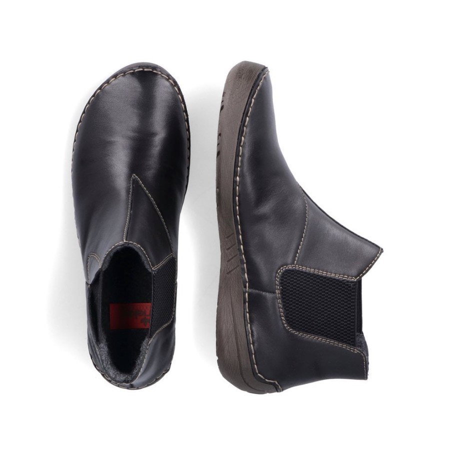 Rieker 52553 Women Boots Black