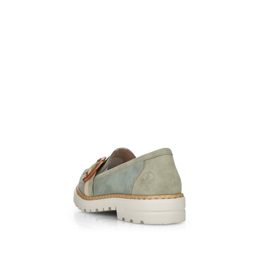 Rieker 54864 Women Shoes Green