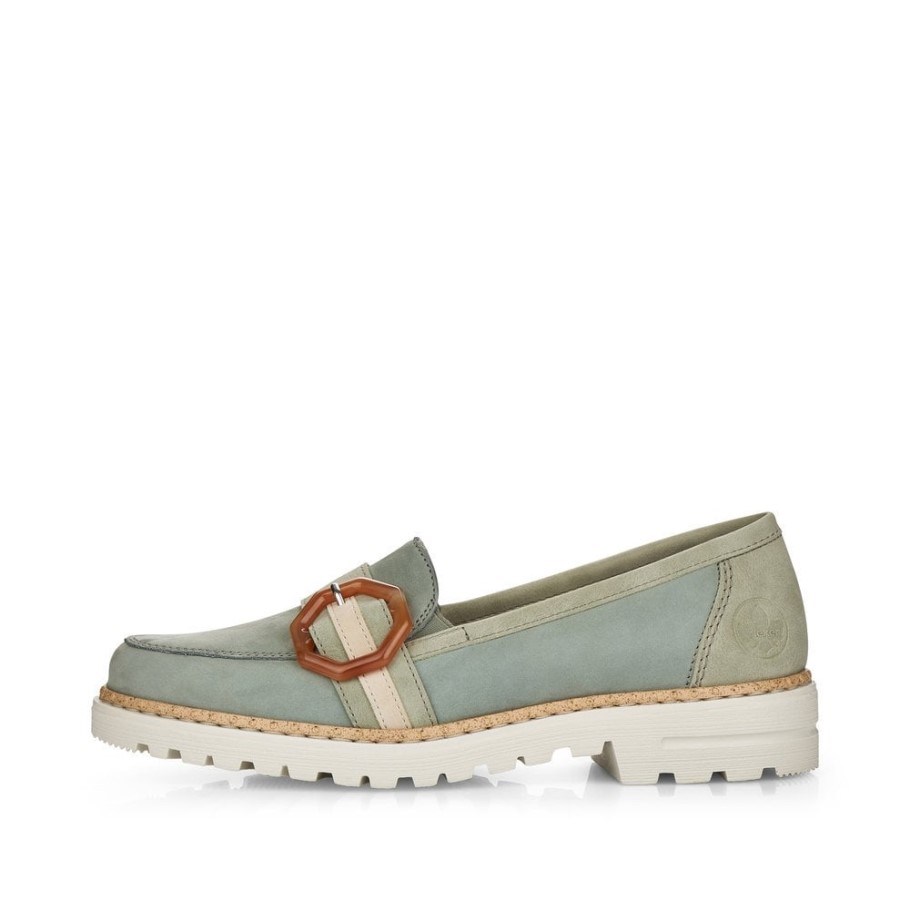 Rieker 54864 Women Shoes Green