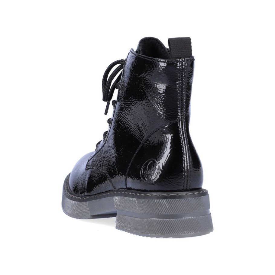 Rieker 72010 Women Boots Black