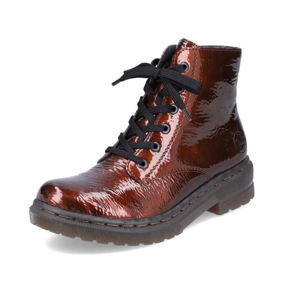 Rieker 78240 Women Boots Brown