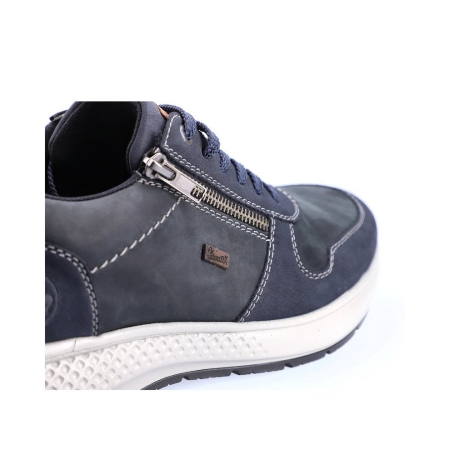 Rieker B7613 Men's Shoes Blue