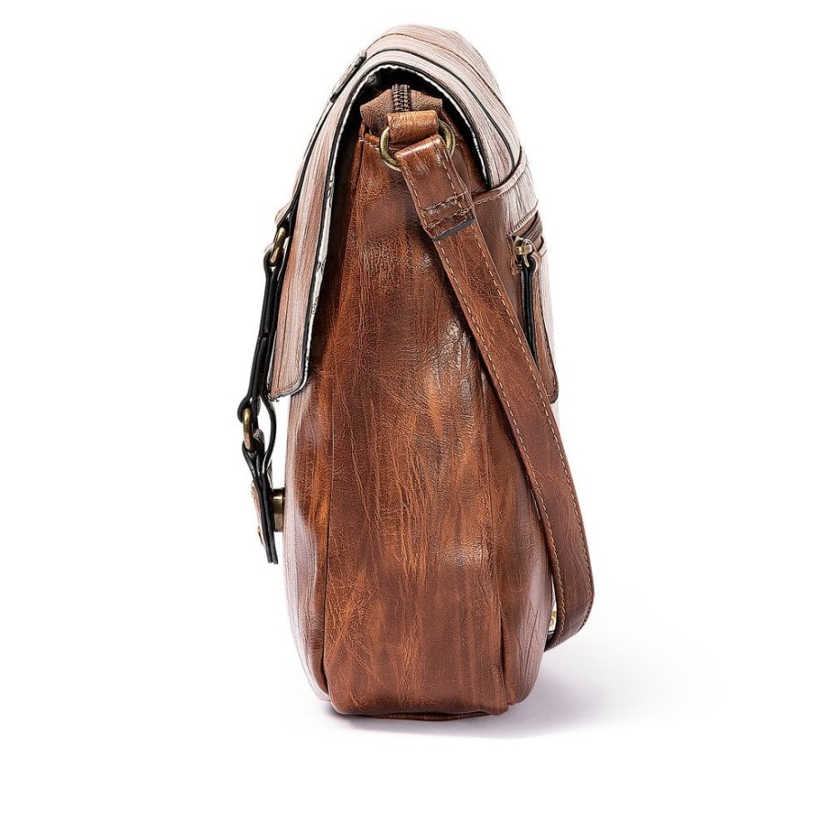 Rieker H1120-22 Women Brown Handbag Brown