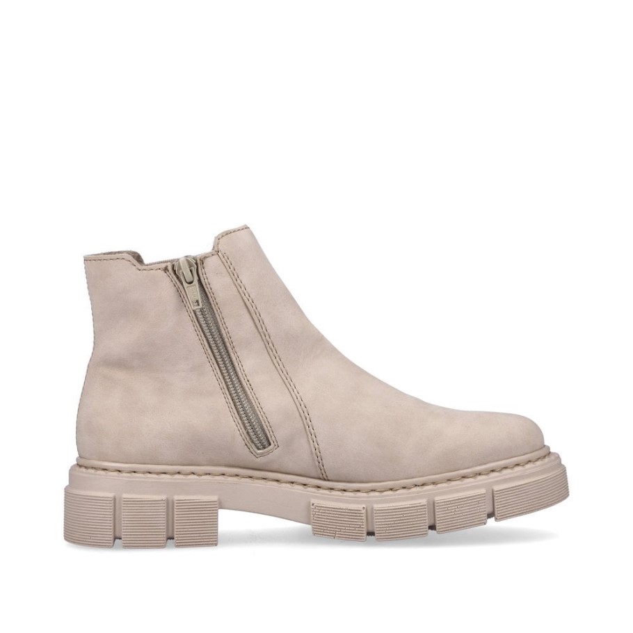 Rieker M3854 Women Boots White