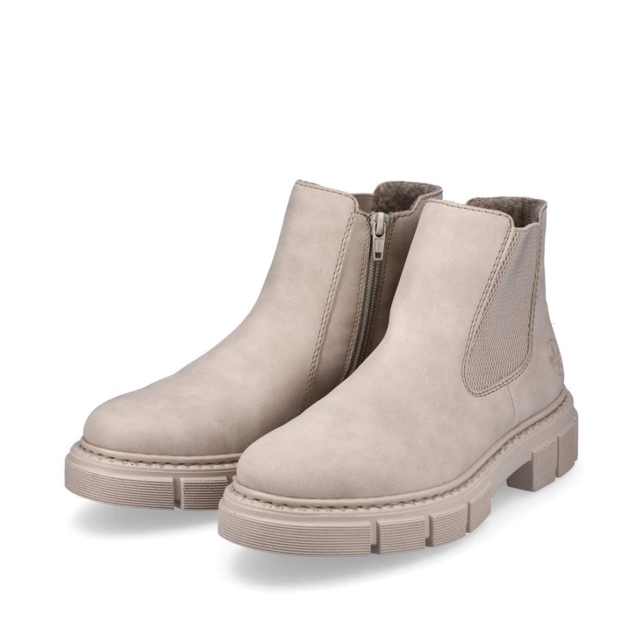 Rieker M3854 Women Boots White