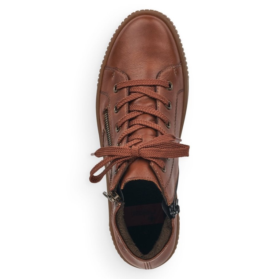 Rieker M6434 Women Boots Brown