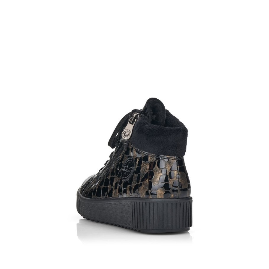 Rieker M6441 Women Boots Metallic