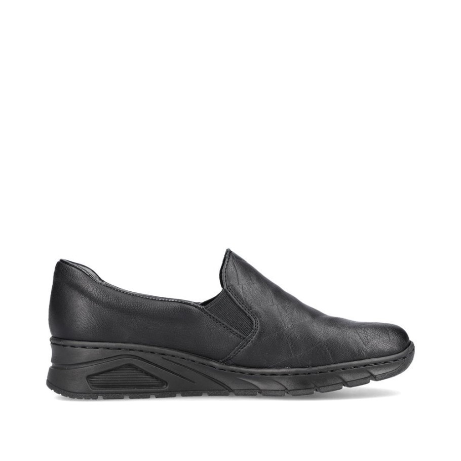 Rieker N3363 Women Shoes Black