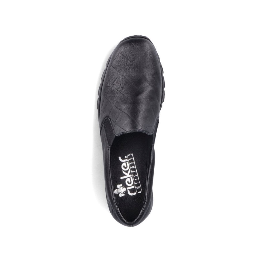 Rieker N3363 Women Shoes Black