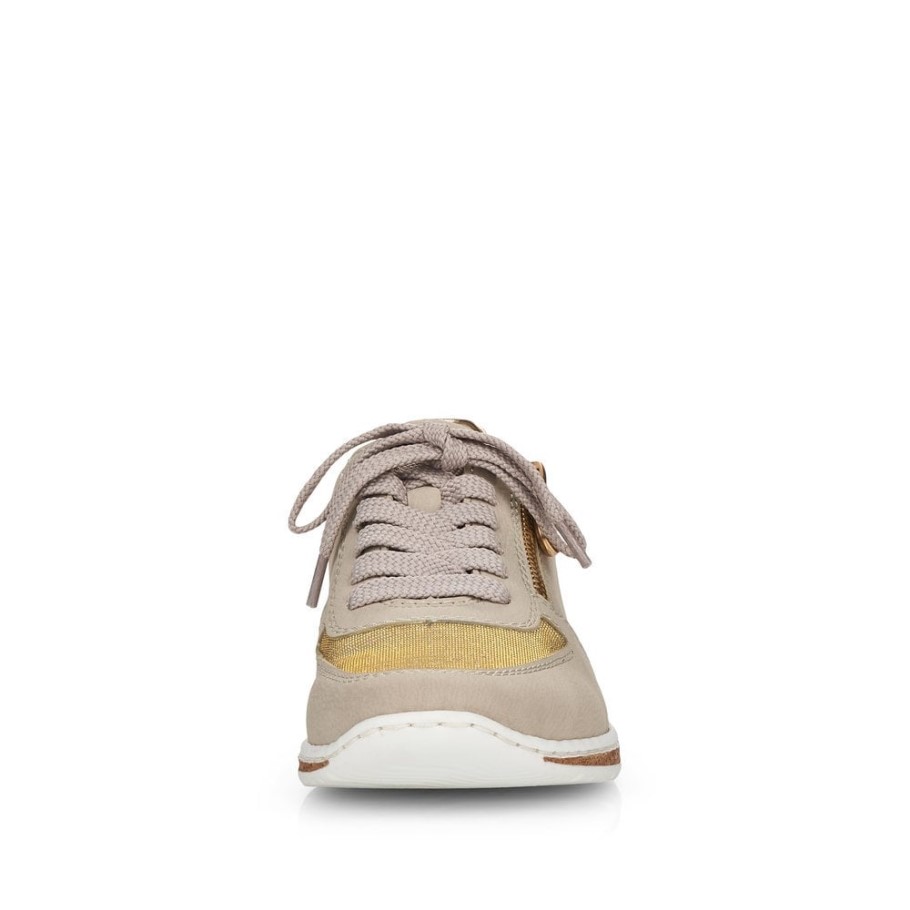 Rieker N5121 Women Shoes Beige