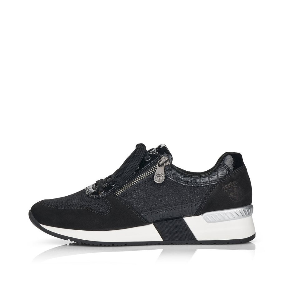 Rieker N7623 Women Shoes Black