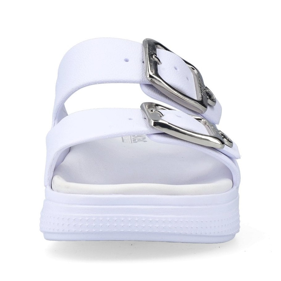 Rieker P2180 Women Sandals White
