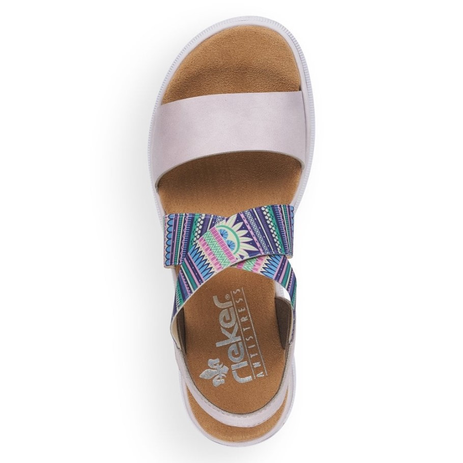 Rose Rieker V44G8 Women Sandals