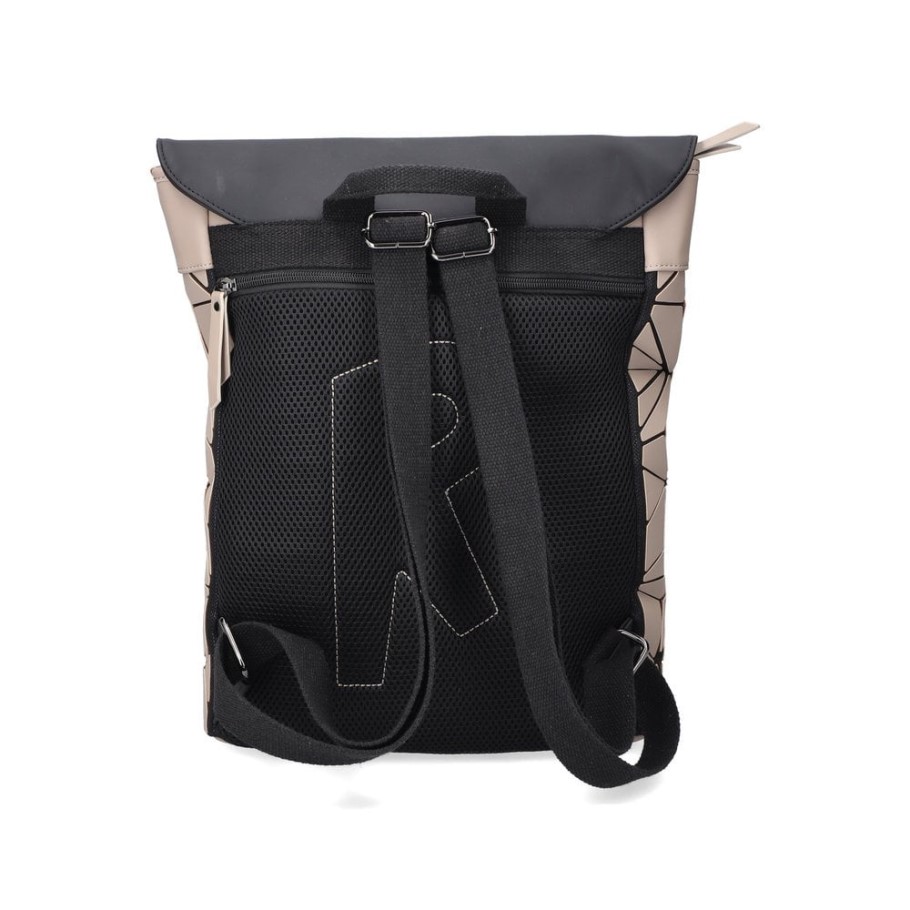 White Rieker H1391-62 Women Beige Fold With Magnet Bag