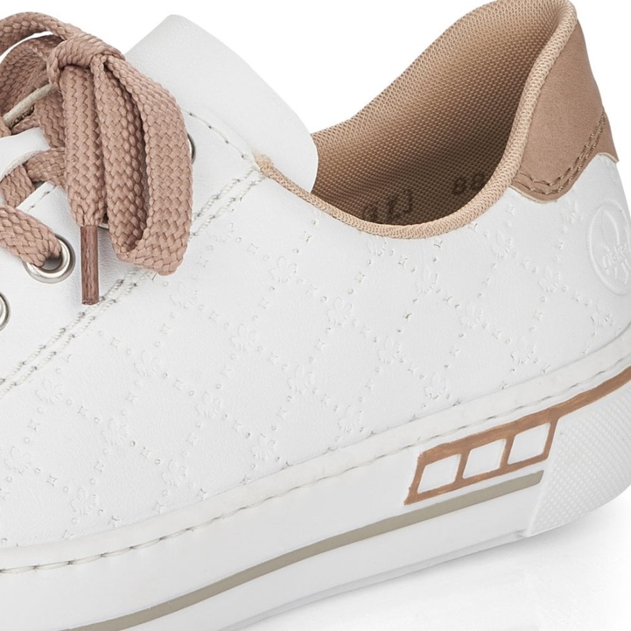 White Rieker L88W2 Women Shoes
