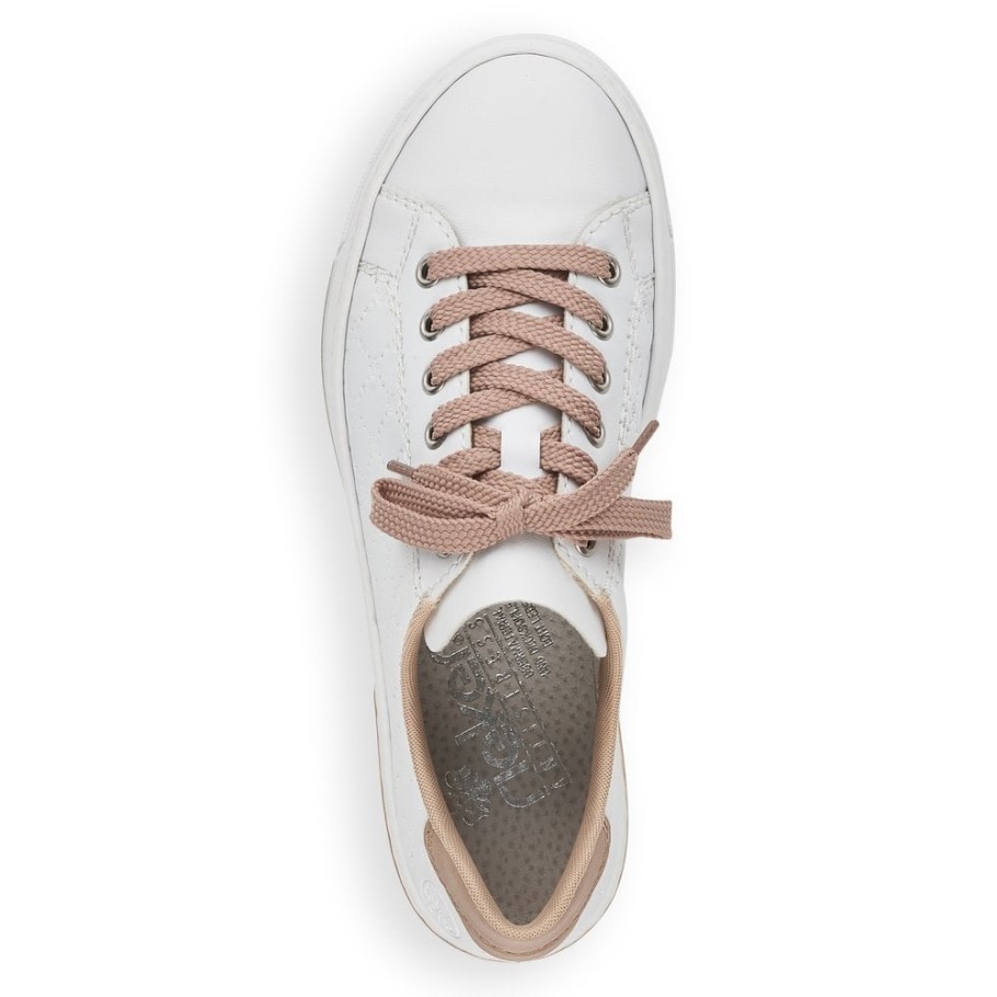White Rieker L88W2 Women Shoes