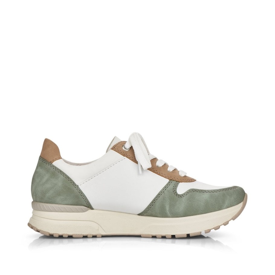 White Rieker N7422 Women Shoes
