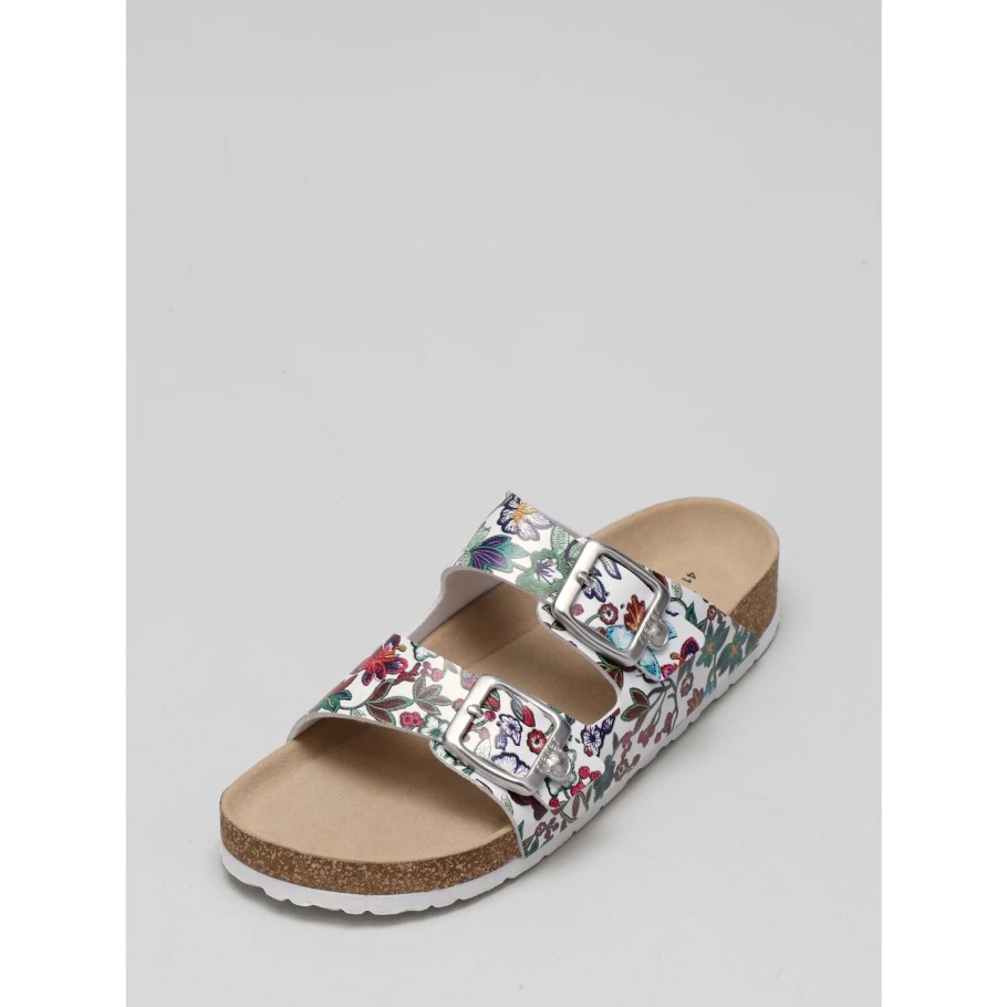 Rieker Two Strap Footbed Sandal Multi