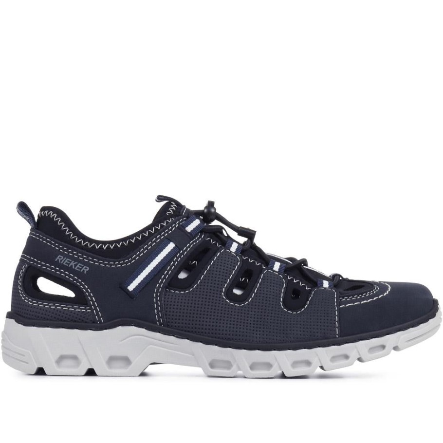 Rieker Casual Slip-On Trainers Navy