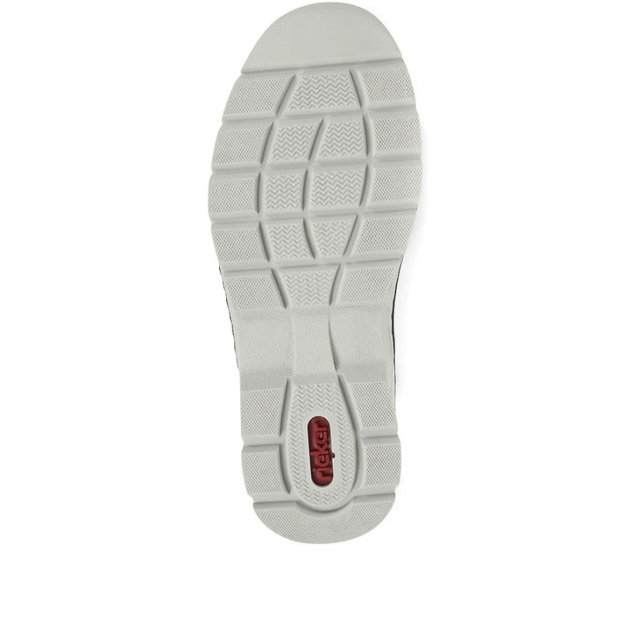 Rieker Casual Slip-On Trainers Navy