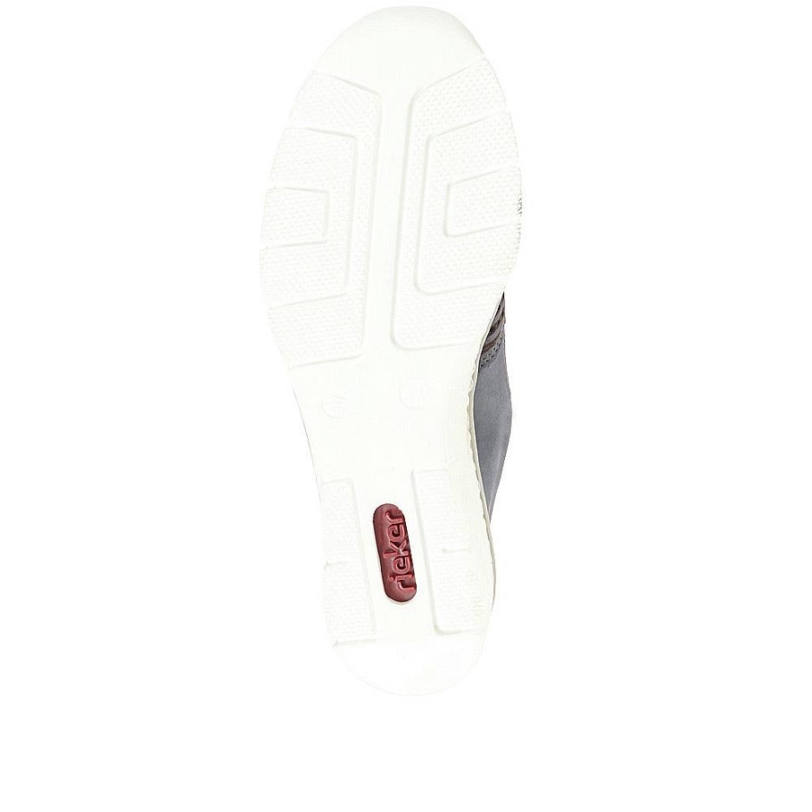 Rieker Denim Slip-On Summer Shoes