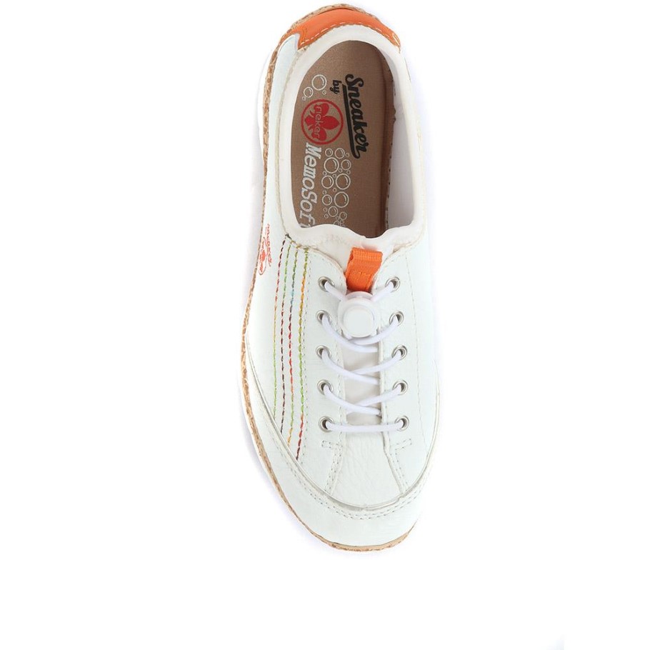 Rieker Shock-Absorbing Slip On Trainers White