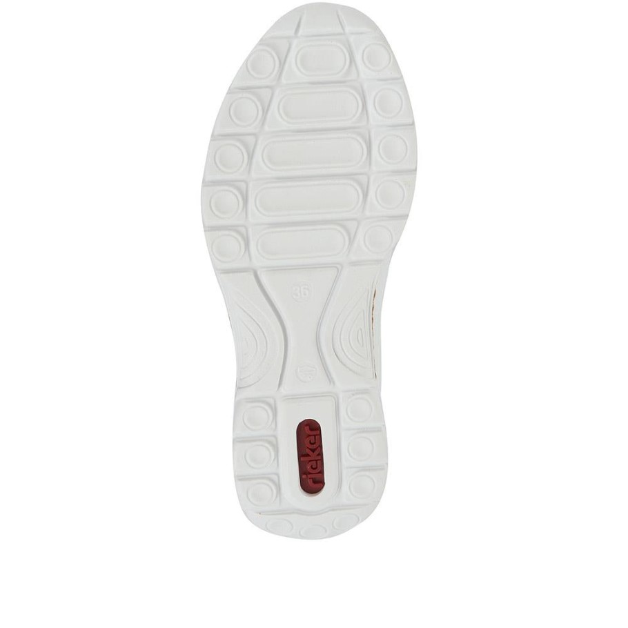 Rieker Shock-Absorbing Slip On Trainers White