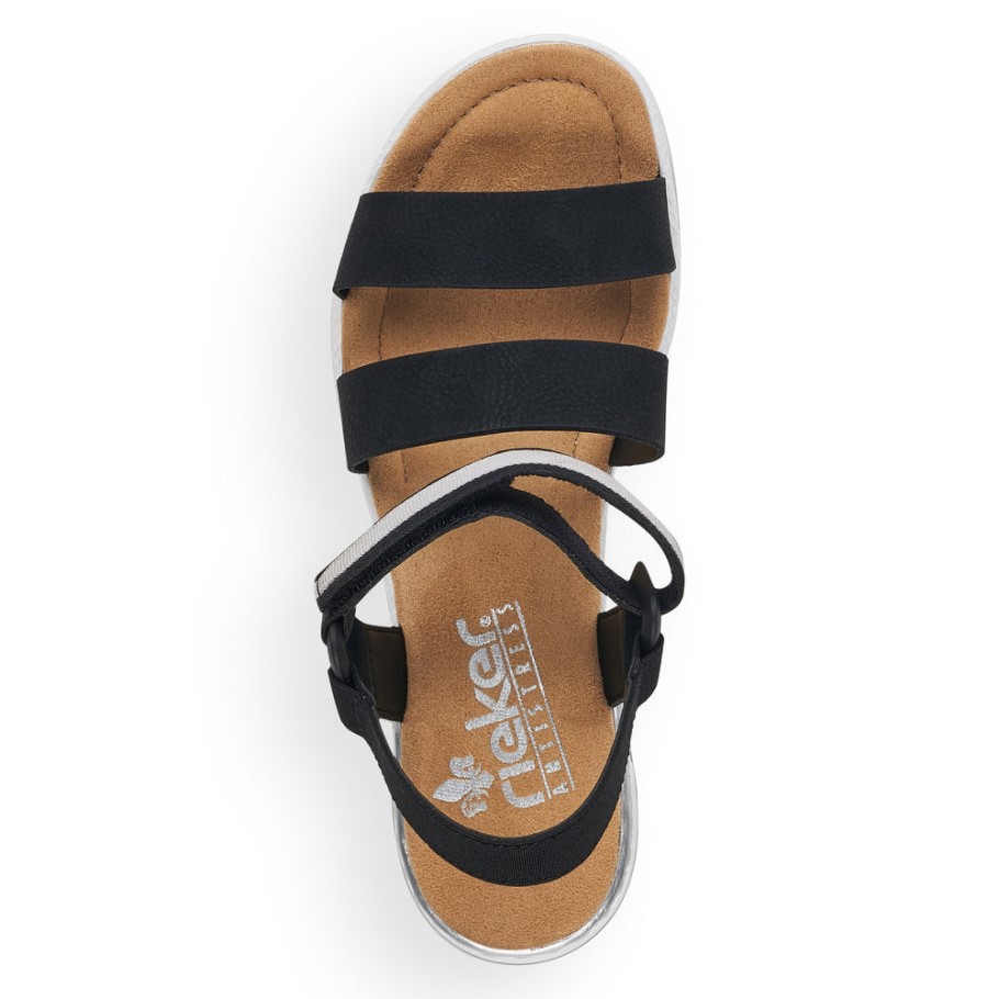 Rieker 66402 Rose Black