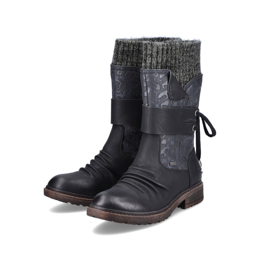 Rieker 94783 Dominika Black