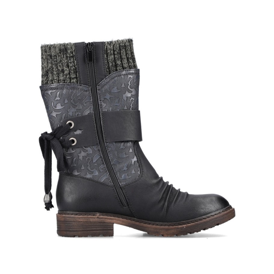 Rieker 94783 Dominika Black