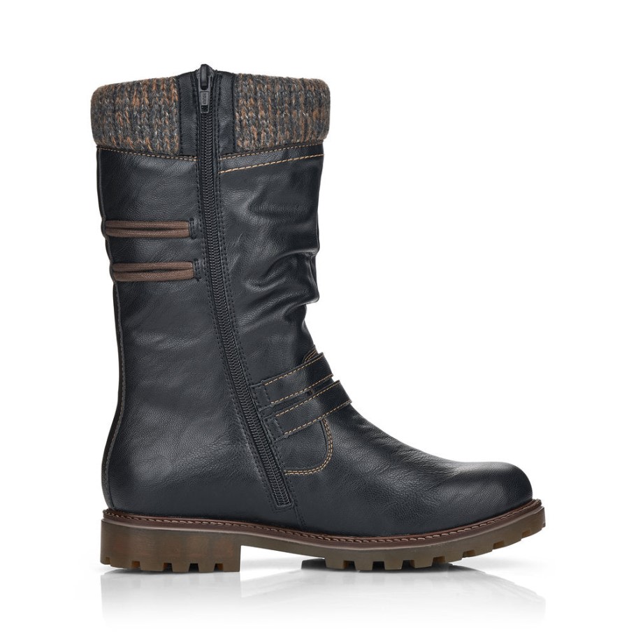 Rieker Black D8478 Samira