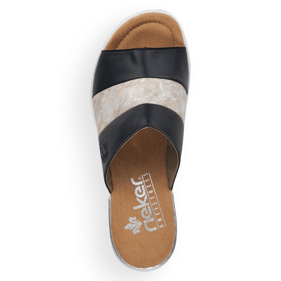 Rieker Schwarz 66492 Rose