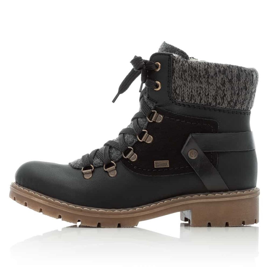 RIEKER |Y9143-01 Black